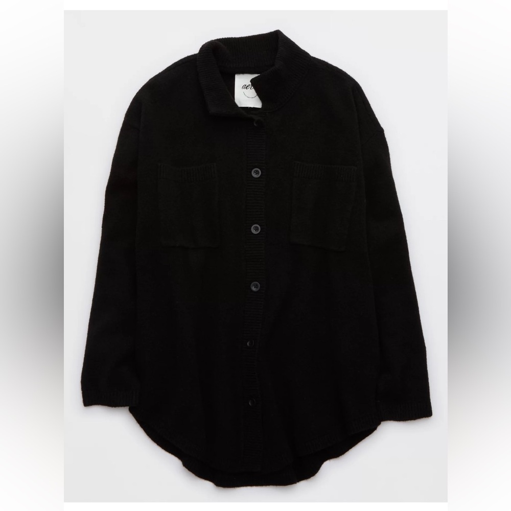 Aerie unREAL Button Down Cardigan